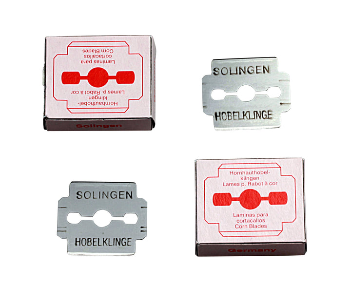 מארז סכיני גילוח להסרת עור קשה מהרגליים תוצרת גרמניה - סטארט הום