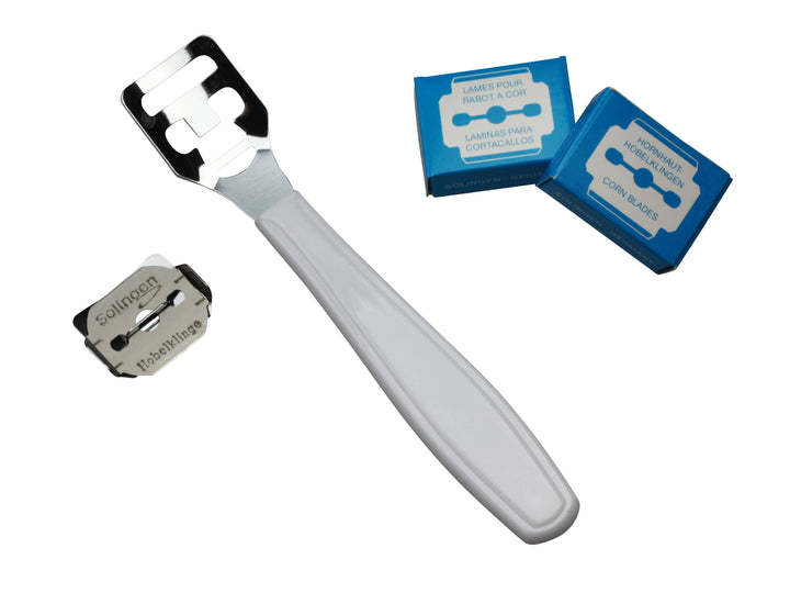 ידית לסכין להסרת עור קשה מהרגליים תוצרת גרמניה