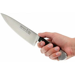 סכין שף מקצועית עם להב מחושל מבית GUDE דגם 1805/21 GUDE