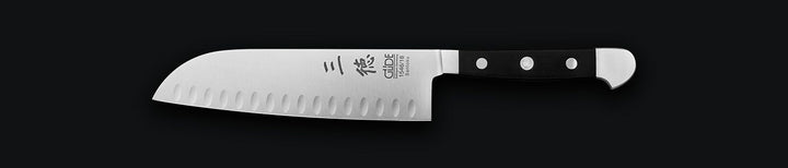 סכין סנטוקו להב מחושל תוצרת גרמניה דגם181546
