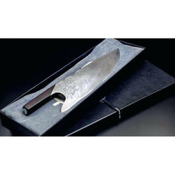 סכין שף מקצועית להב מחושל פלדת דמשק תוצרת גרמניה