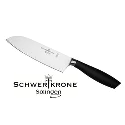 סכין סנטוקו להב מחושל תוצרת גרמניה