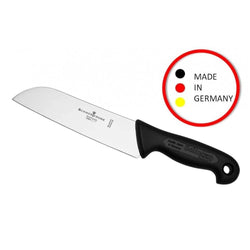 סכין סנטוקו ידית שחורה תוצרת גרמניה