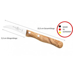 סכין טורנה ידית עץ זית תוצרת גרמניה