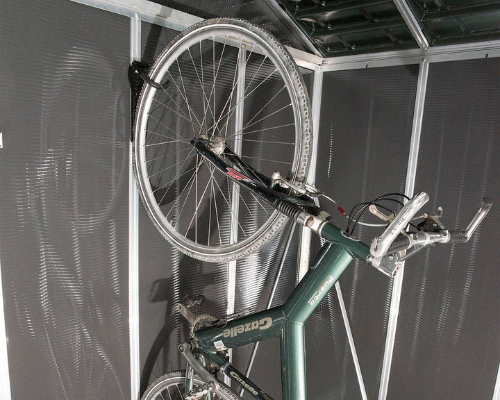 מתלה אופניים למחסן מבית פלרם - Canopia Canopia